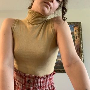 Tan Turtle Neck